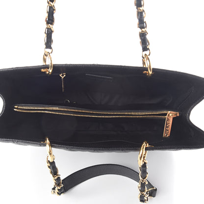 Chanel Caviar Quilted Grand Shopping Tote GST Black 5 of 10
