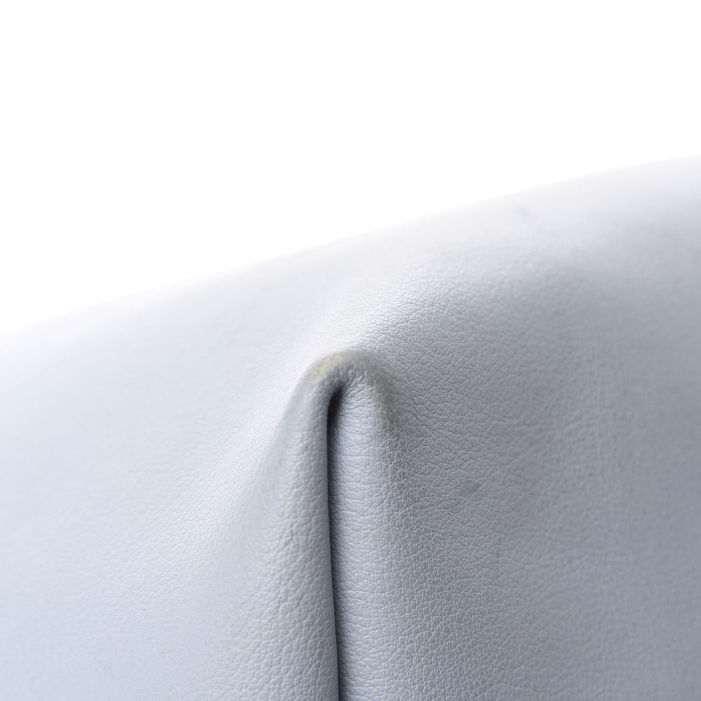 Calfskin Large Shopping Tote Light Blue