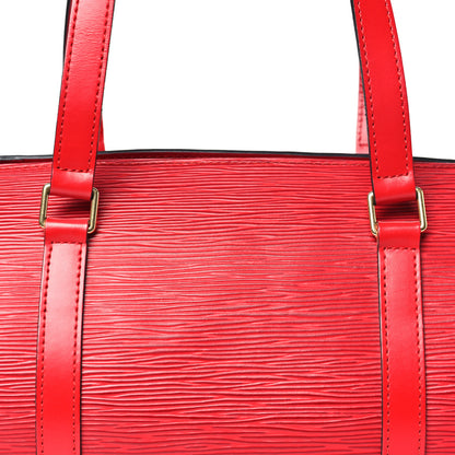 Louis Vuitton Epi Soufflot Castillan Red 8 of 10