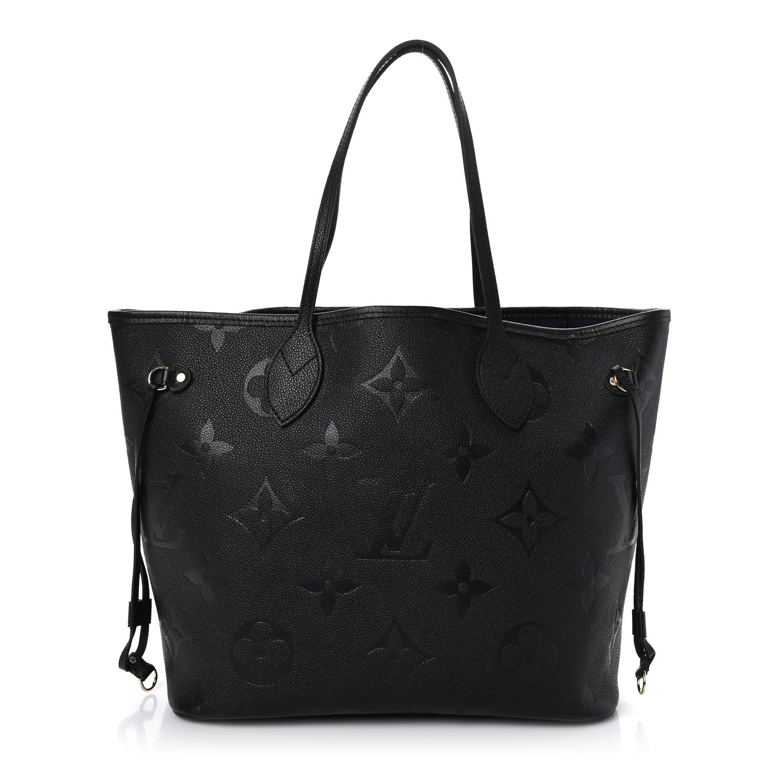 Louis Vuitton Empreinte Monogram Giant Neverfull MM Black 1 of 8