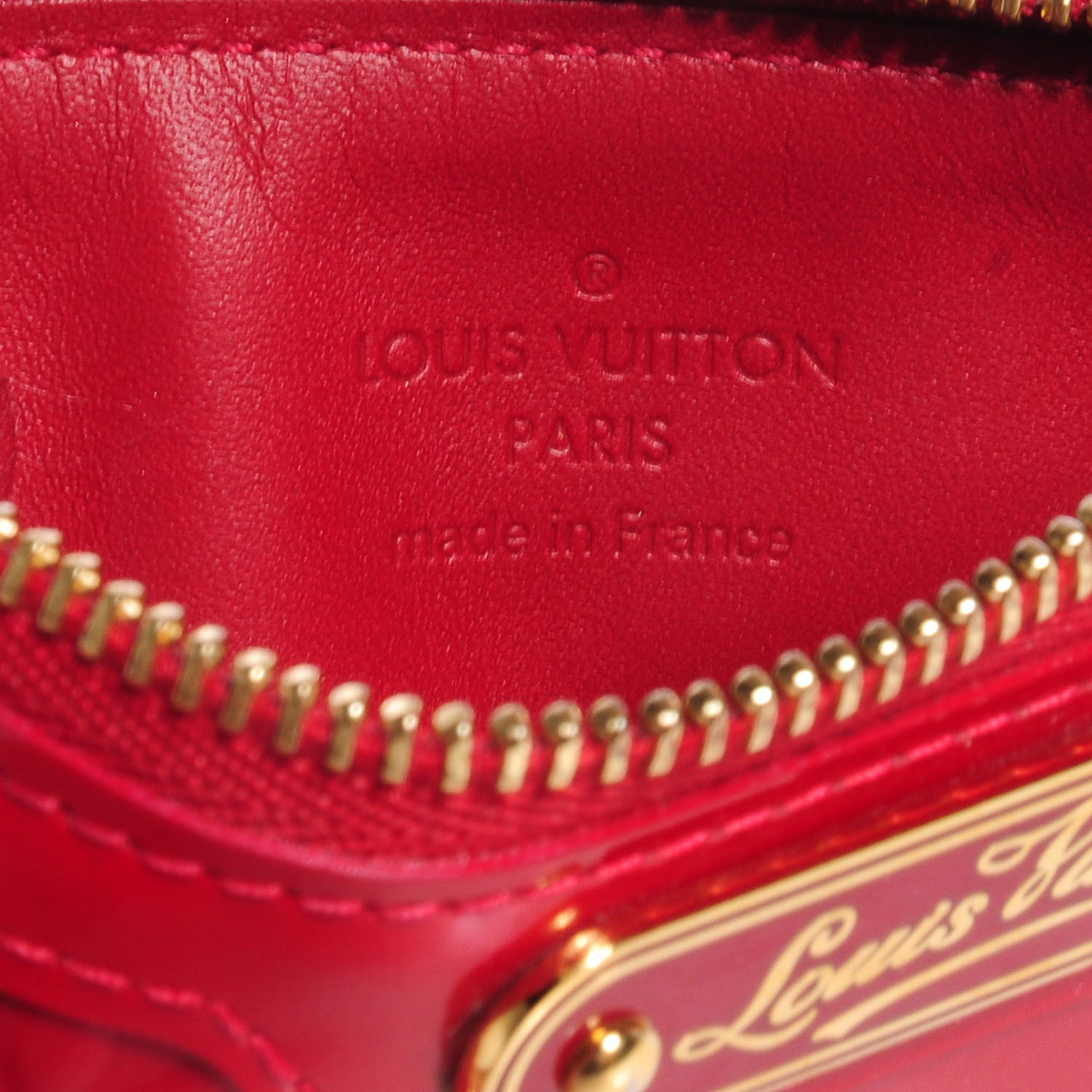 Louis Vuitton Vernis Key Pouch Pomme D'Amour 7 of 8