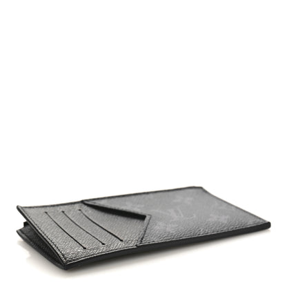 Louis Vuitton Taigarama Coin Card Holder Black 4 of 8