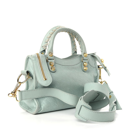 Balenciaga Agneau Giant 12 Gold Hardware Mini City Vert Jade 3 of 10