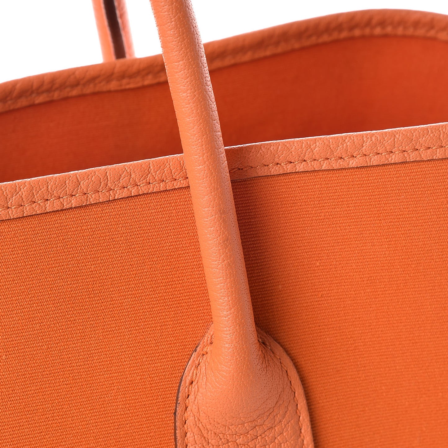 Toile Negonda Garden Party Tote 36 MM Orange