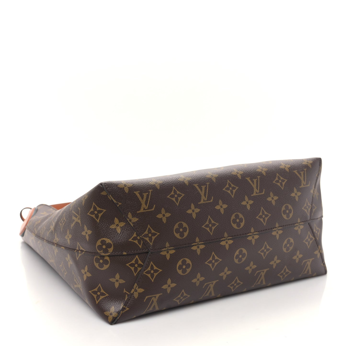 Monogram Flower Hobo Caramel