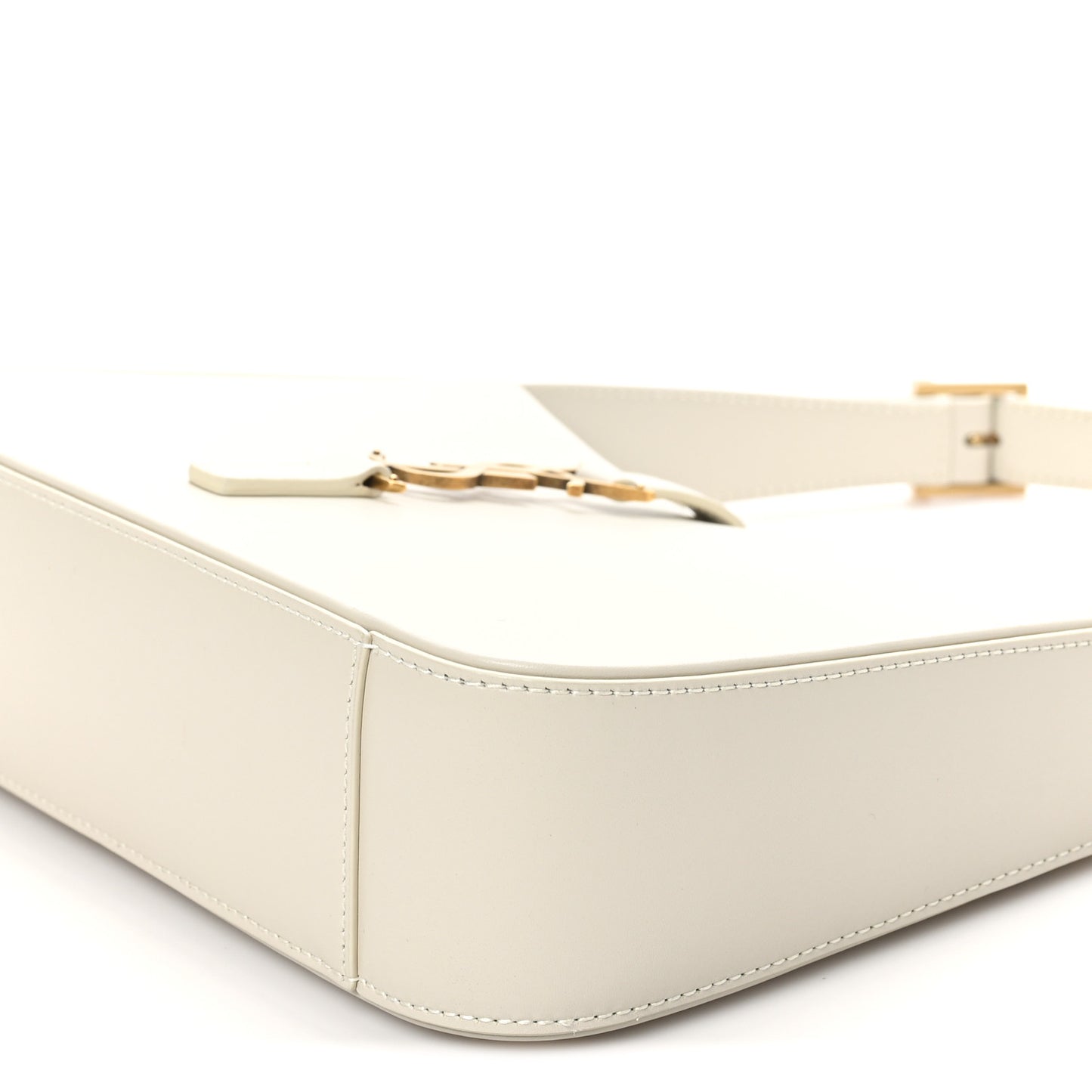 Smooth Calfskin Le 5 A 7 Hobo Blanc Vintage
