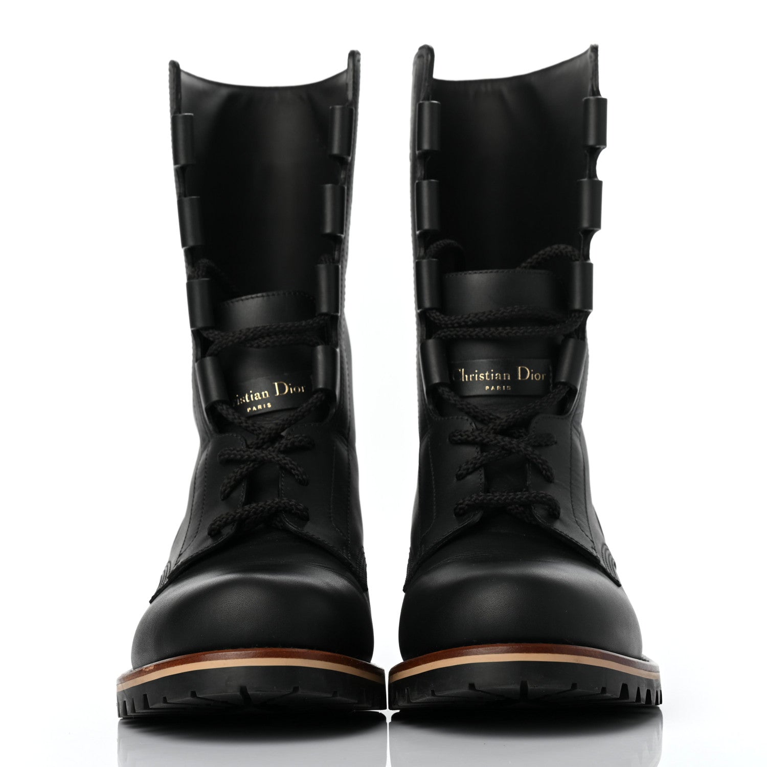 Christian Dior Calfskin Dior Quest 35mm Hiking Boots 39.5 Black 2 of 11