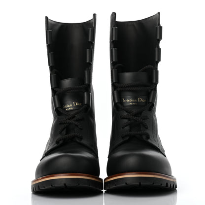 Christian Dior Calfskin Dior Quest 35mm Hiking Boots 39.5 Black 2 of 11