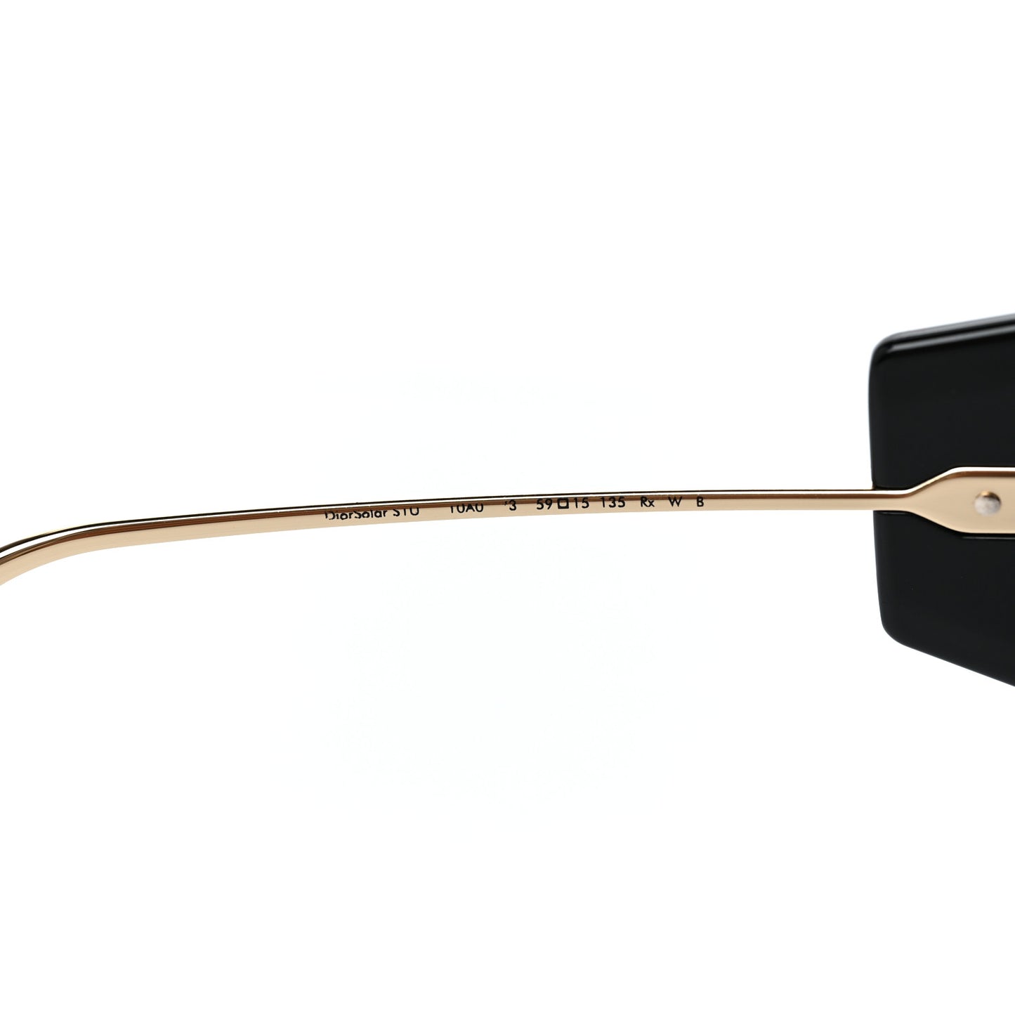 DiorSolar S1U Sunglasses Black