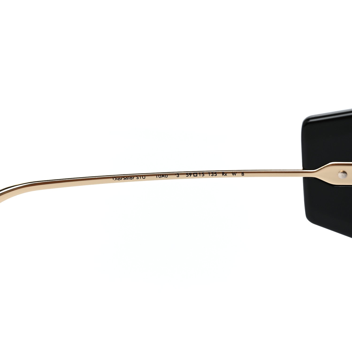 Christian Dior DiorSolar S1U Sunglasses Black 5 of 6