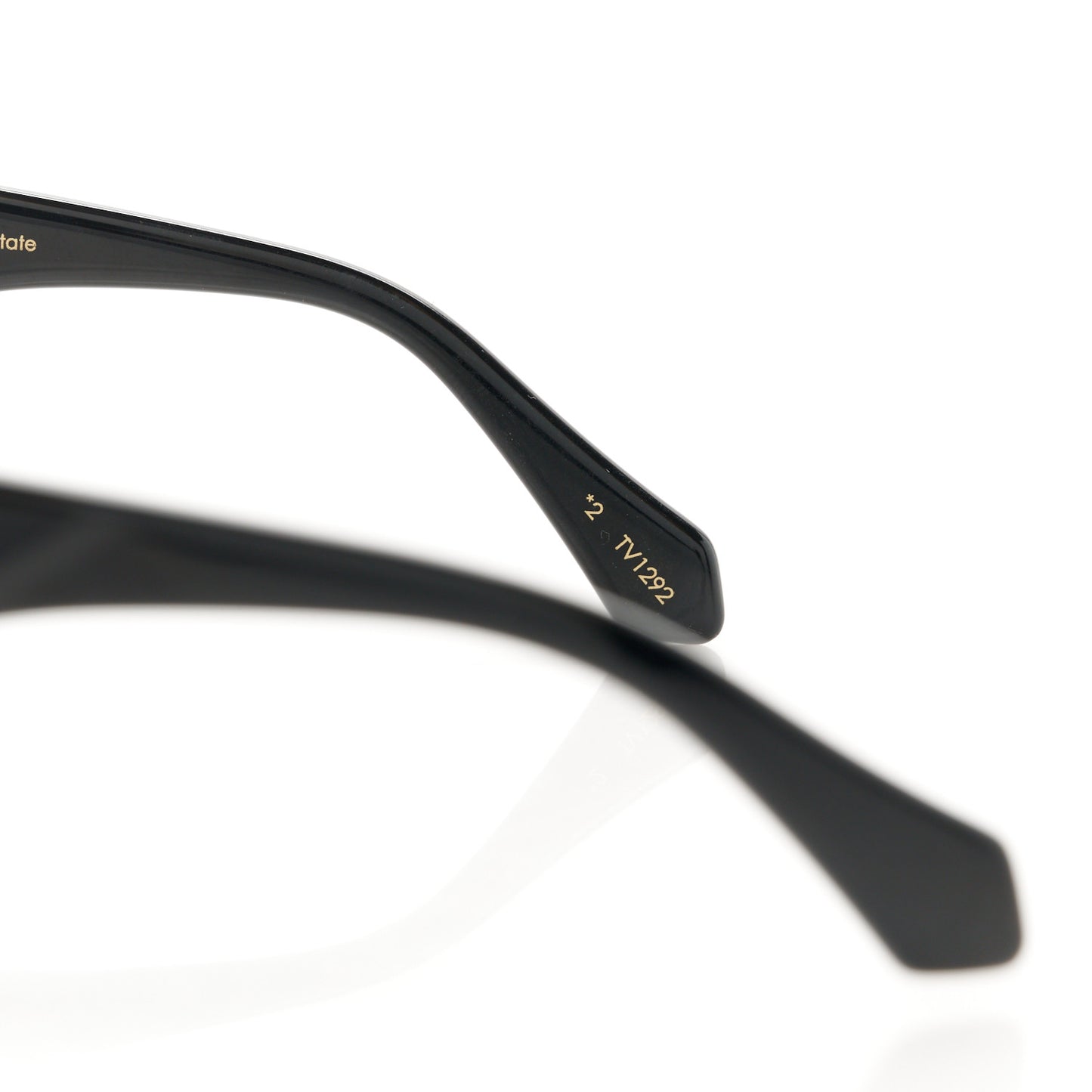 Acetate Swarovski Crystal Cyclone Sunglasses Z1578W Black