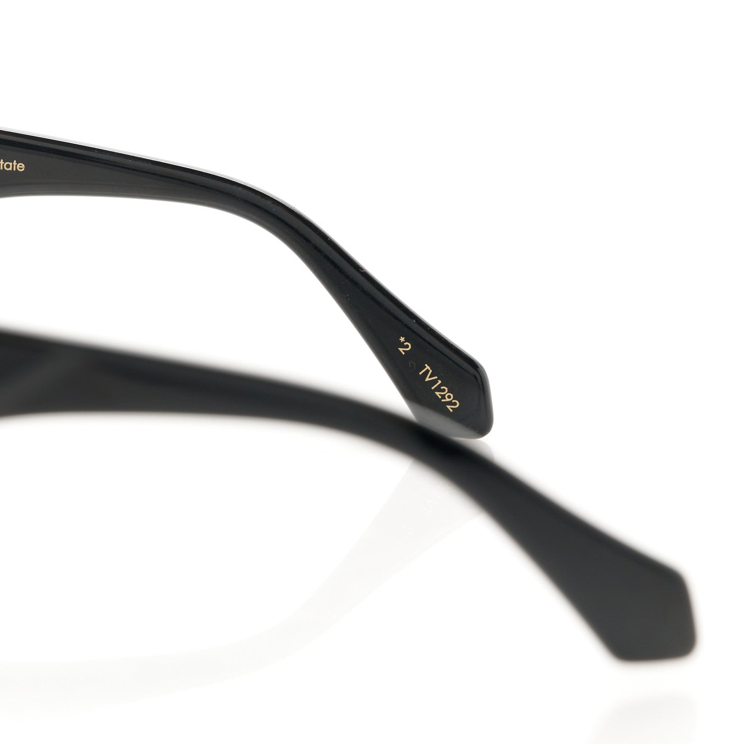 Louis Vuitton Acetate Swarovski Crystal Cyclone Sunglasses Z1578W Black 7 of 9