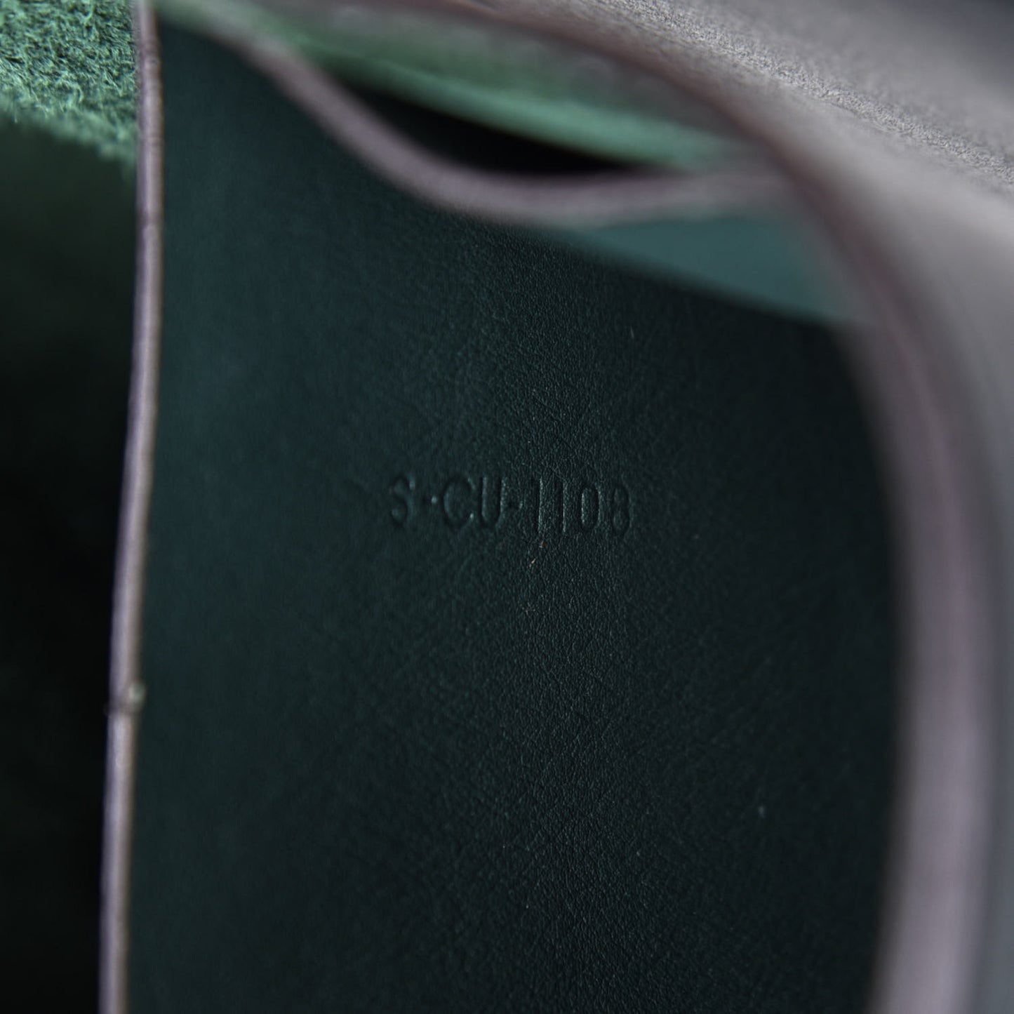 Supple Grained Calfskin Big Bag Bucket Amazone