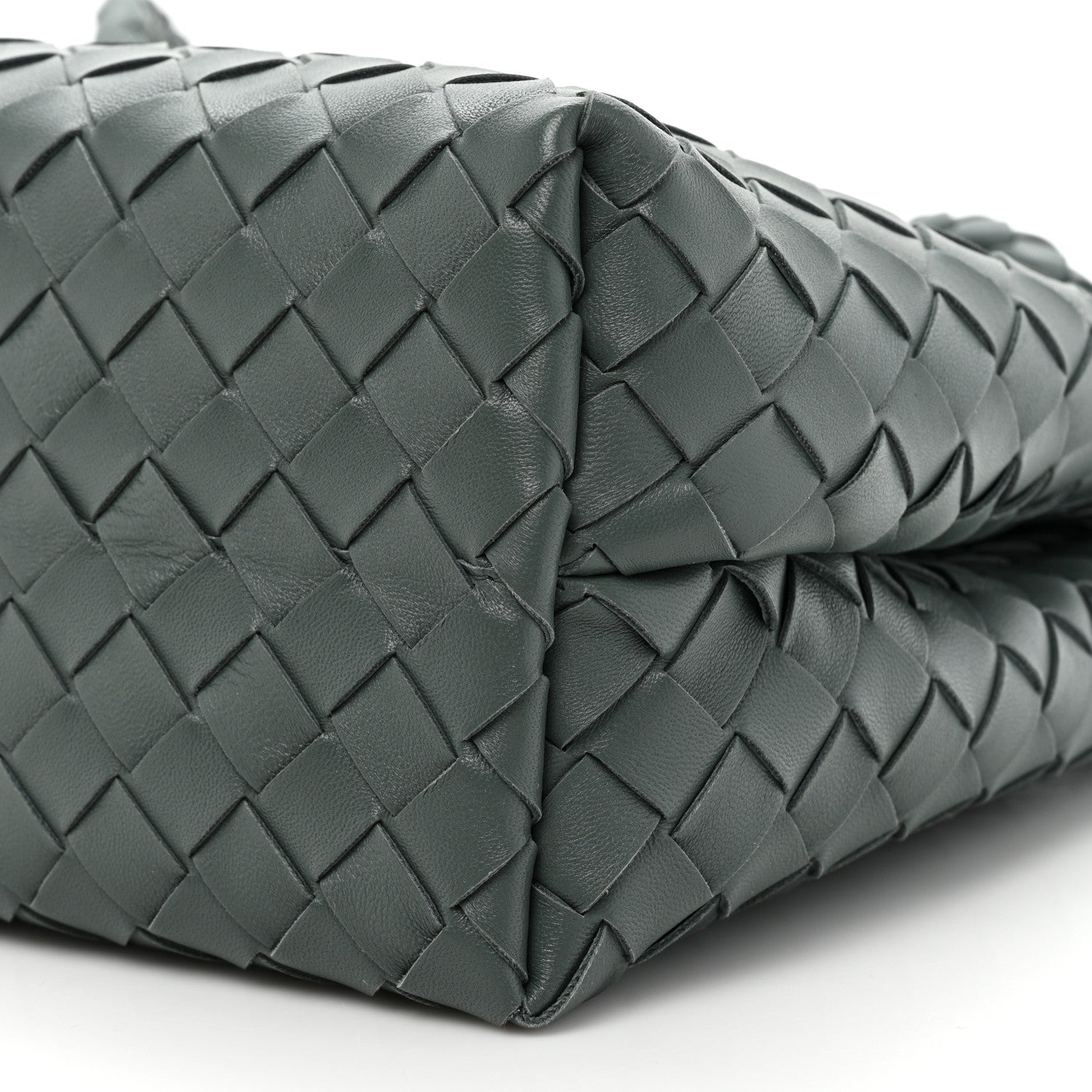 Bottega Veneta Nappa Intrecciato Medium Andiamo Shoulder Bag Slate 7 of 12