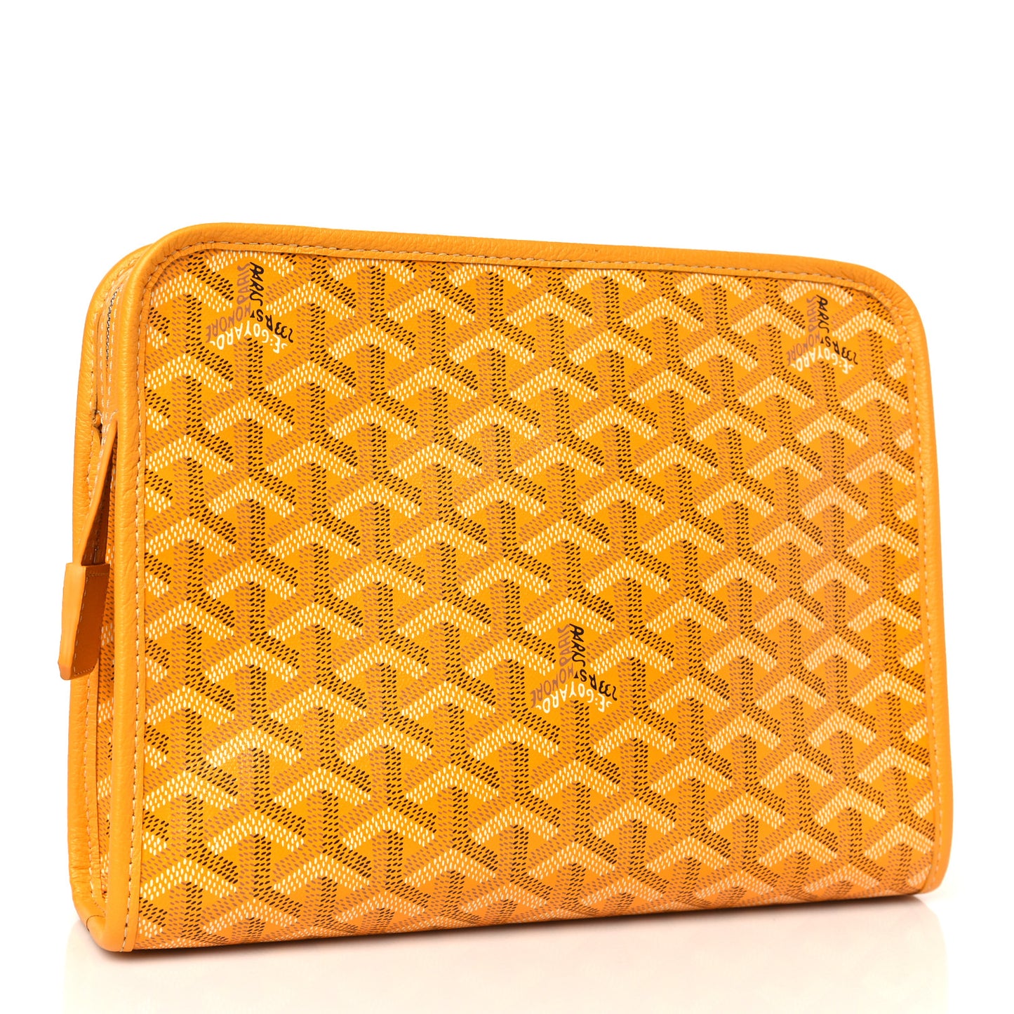 Goyardine Jouvence Toiletry Pouch Yellow