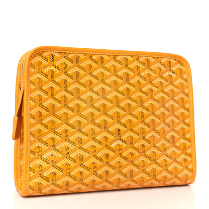 Goyard Goyardine Jouvence Toiletry Pouch Yellow 3 of 8