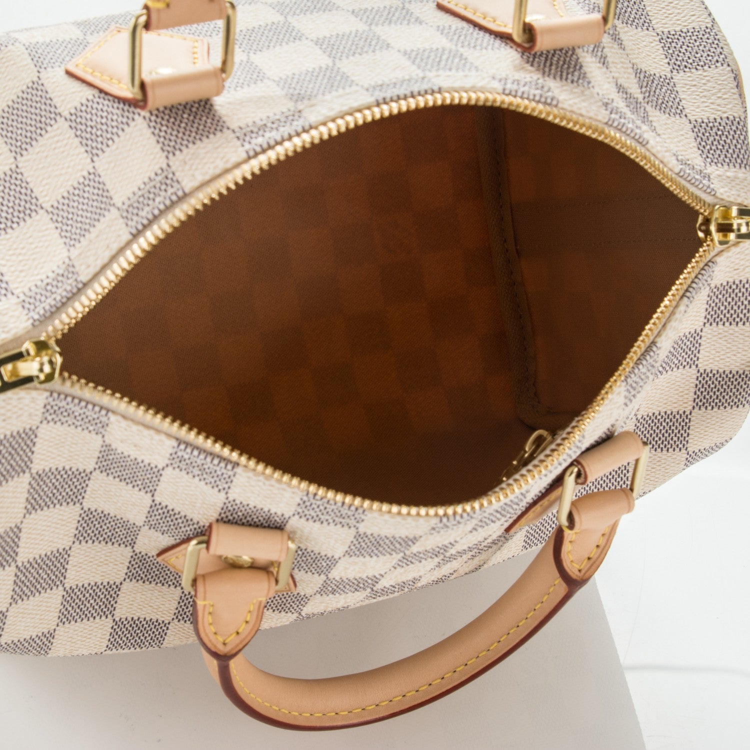 Louis Vuitton Damier Azur Speedy Bandouliere 25 6 of 8