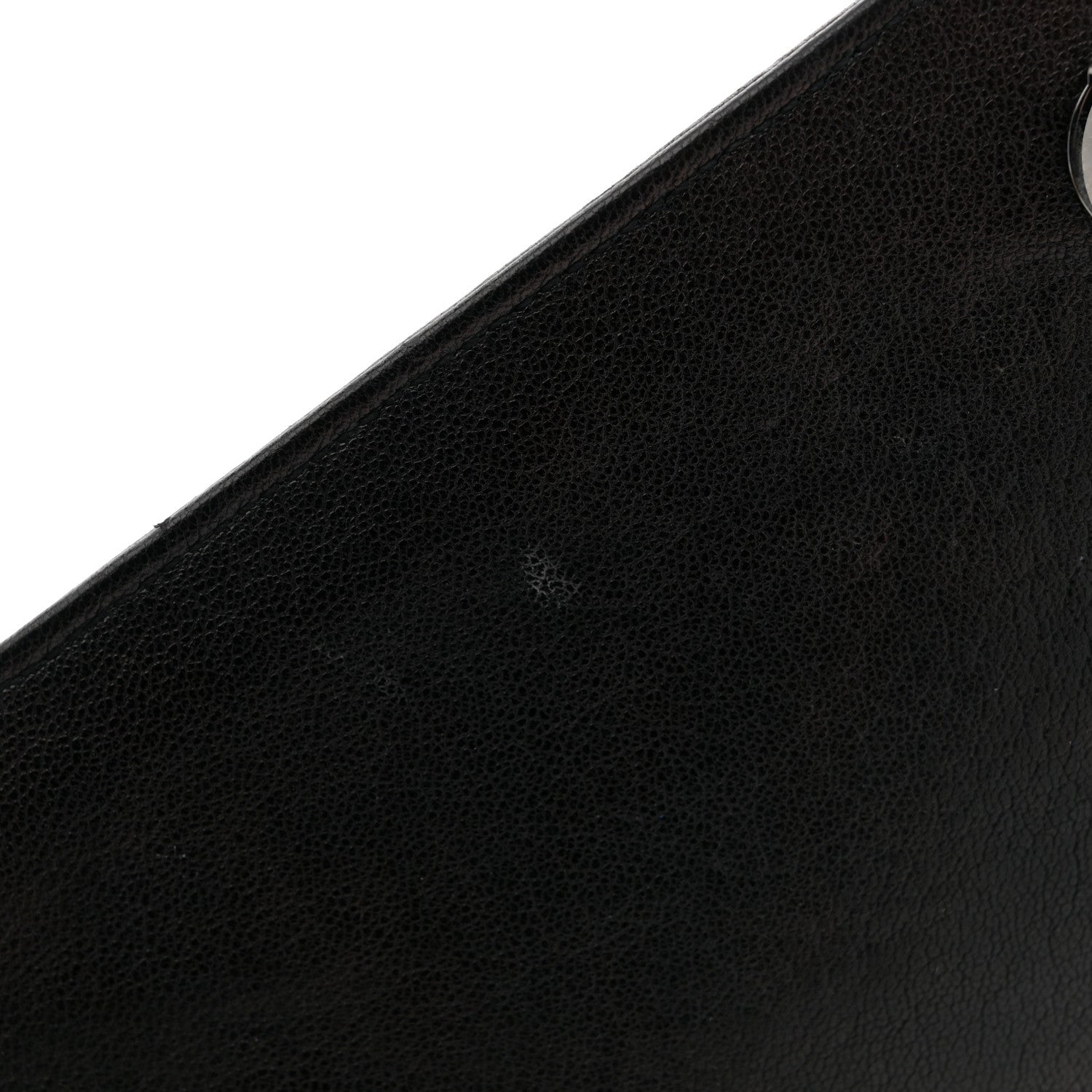 Saint Laurent Sheepskin Matelasse Chevron Monogram Large College Satchel Black 12 of 13