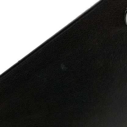 Saint Laurent Sheepskin Matelasse Chevron Monogram Large College Satchel Black 12 of 13
