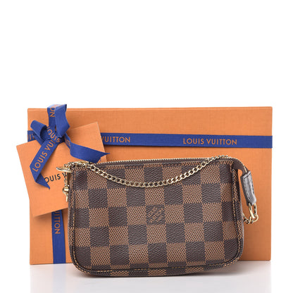Louis Vuitton Damier Ebene Mini Pochette Accessories 8 of 8