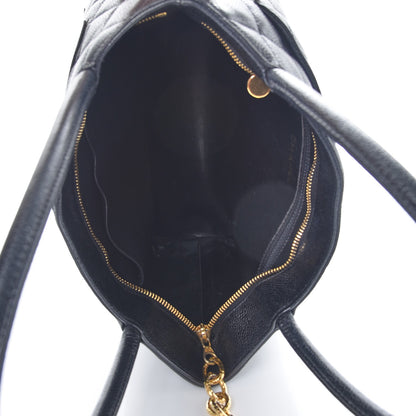Chanel Caviar Quilted Medallion Tote Black 4 of 8