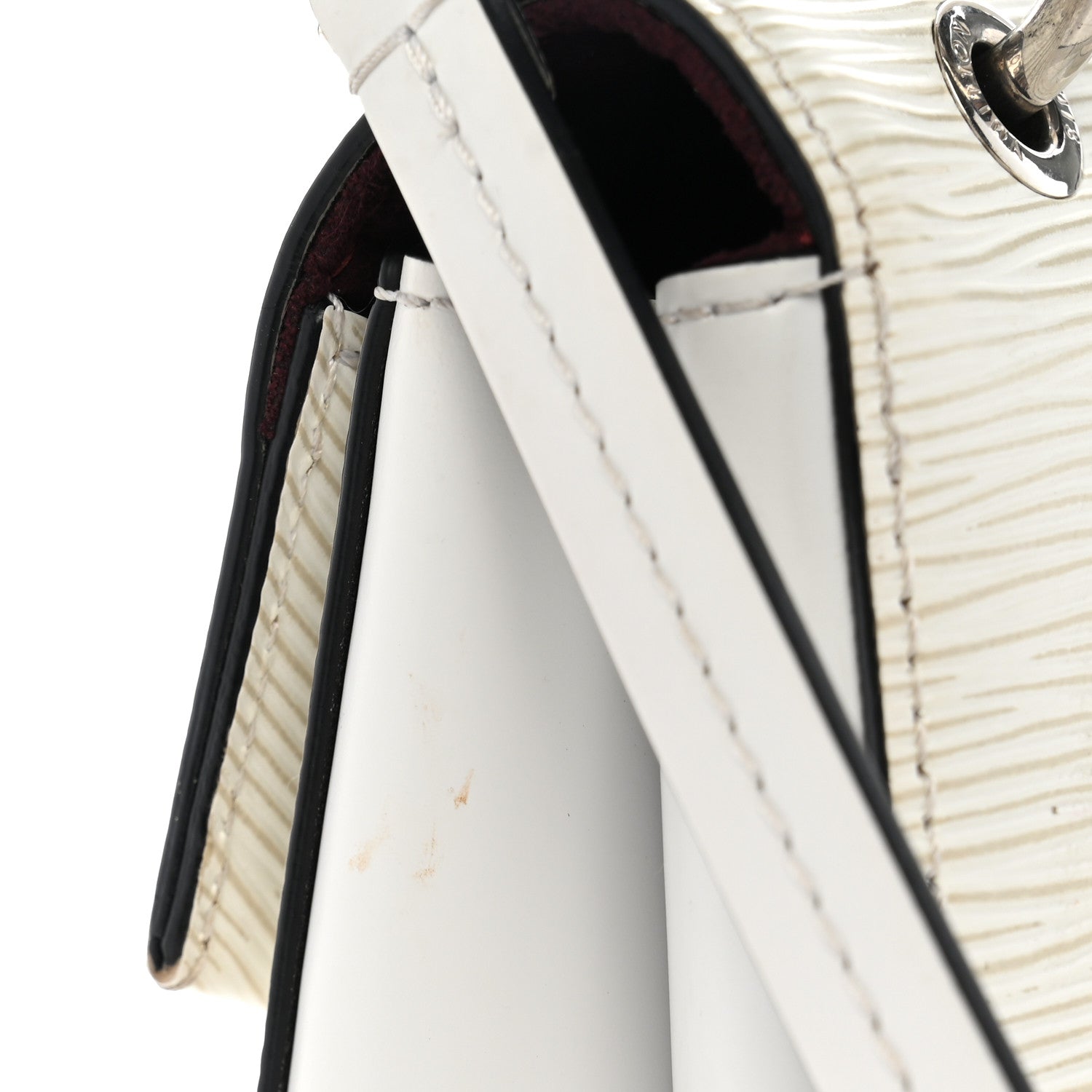 Louis Vuitton Epi Pochette Grenelle White 11 of 11