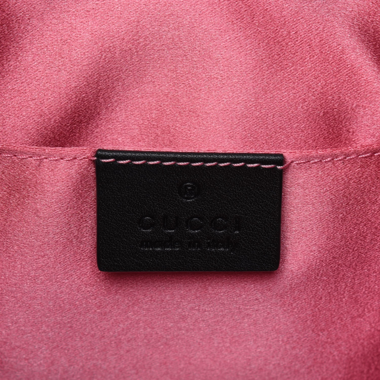 Gucci Velvet Matelasse GG Marmont Bucket Bag Black 7 of 15