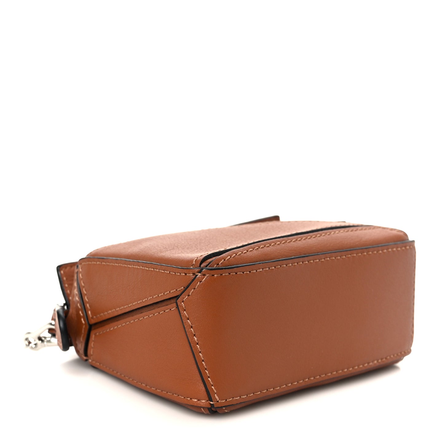 Calfskin Nano Puzzle Bag Tan