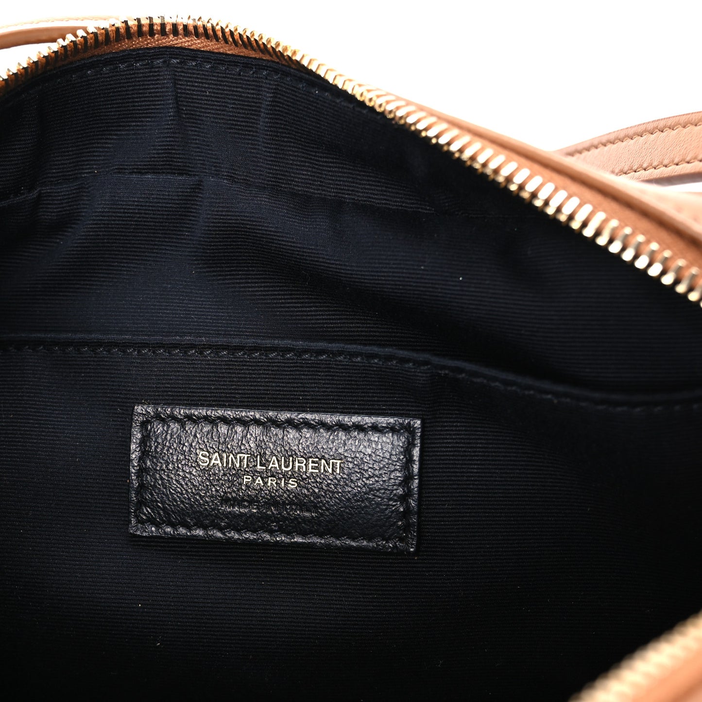 Suede Matelasse Monogram Lou Camera Bag Cinnamon