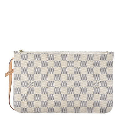 Louis Vuitton Damier Azur Neverfull MM GM Pochette 1 of 14