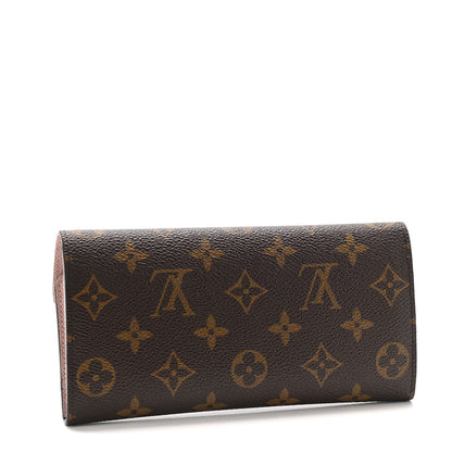 Louis Vuitton Monogram Josephine Wallet Rose Ballerine 3 of 9