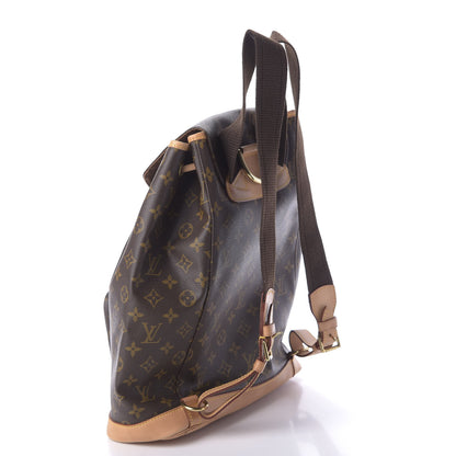 Louis Vuitton Monogram Montsouris GM Backpack 2 of 11
