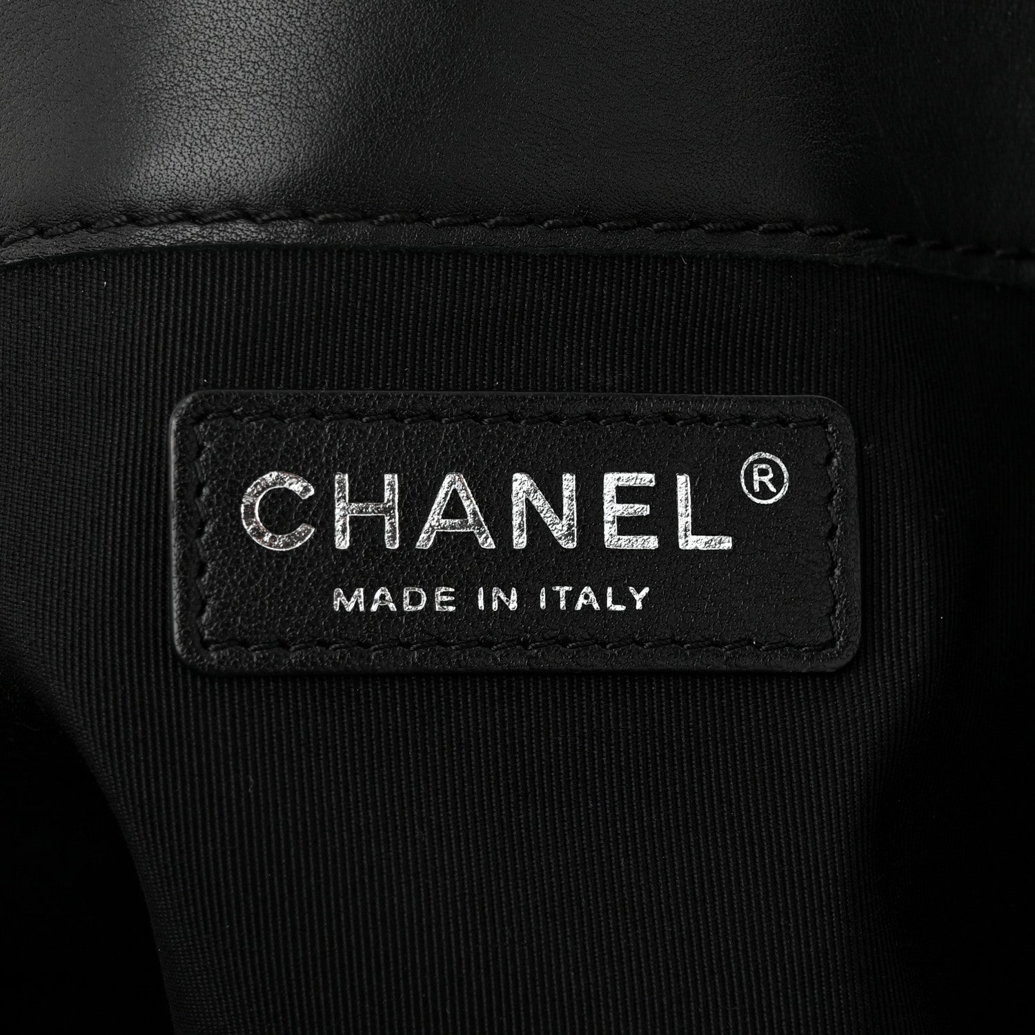 Chanel Patent Quilted Reverso Boy Tote Black 6 of 11