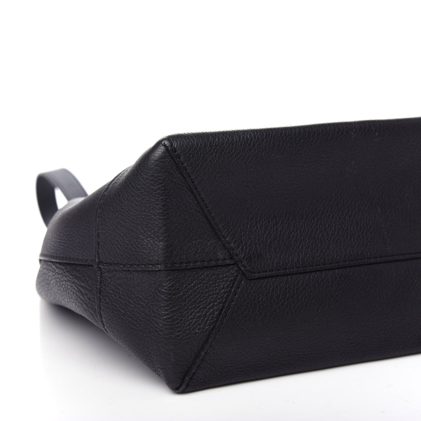 Calfskin Lockme Backpack Black