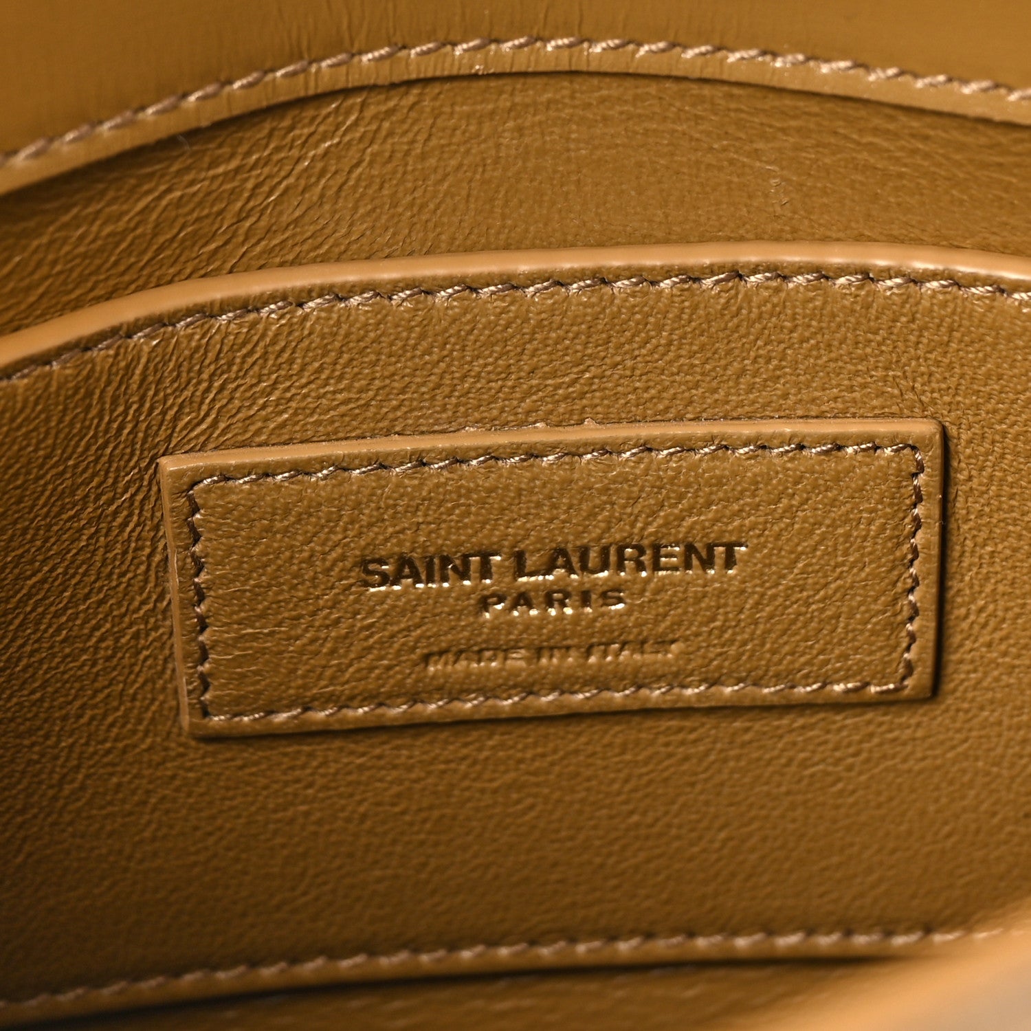 Saint Laurent Smooth Calfskin Mini Manhattan Shoulder Bag Tabac Brown 6 of 10