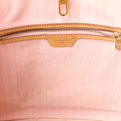 Louis Vuitton Damier Azur Neo Neverfull MM Rose Ballerine 5 of 15