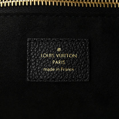 Louis Vuitton LOUIS VUITTON Empreinte Monogram Giant Neverfull MM Black Beige 6 of 9