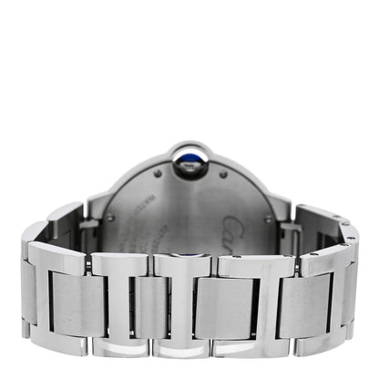 Cartier Stainless Steel 36mm Ballon Bleu De Cartier Automatic Watch 3 of 5