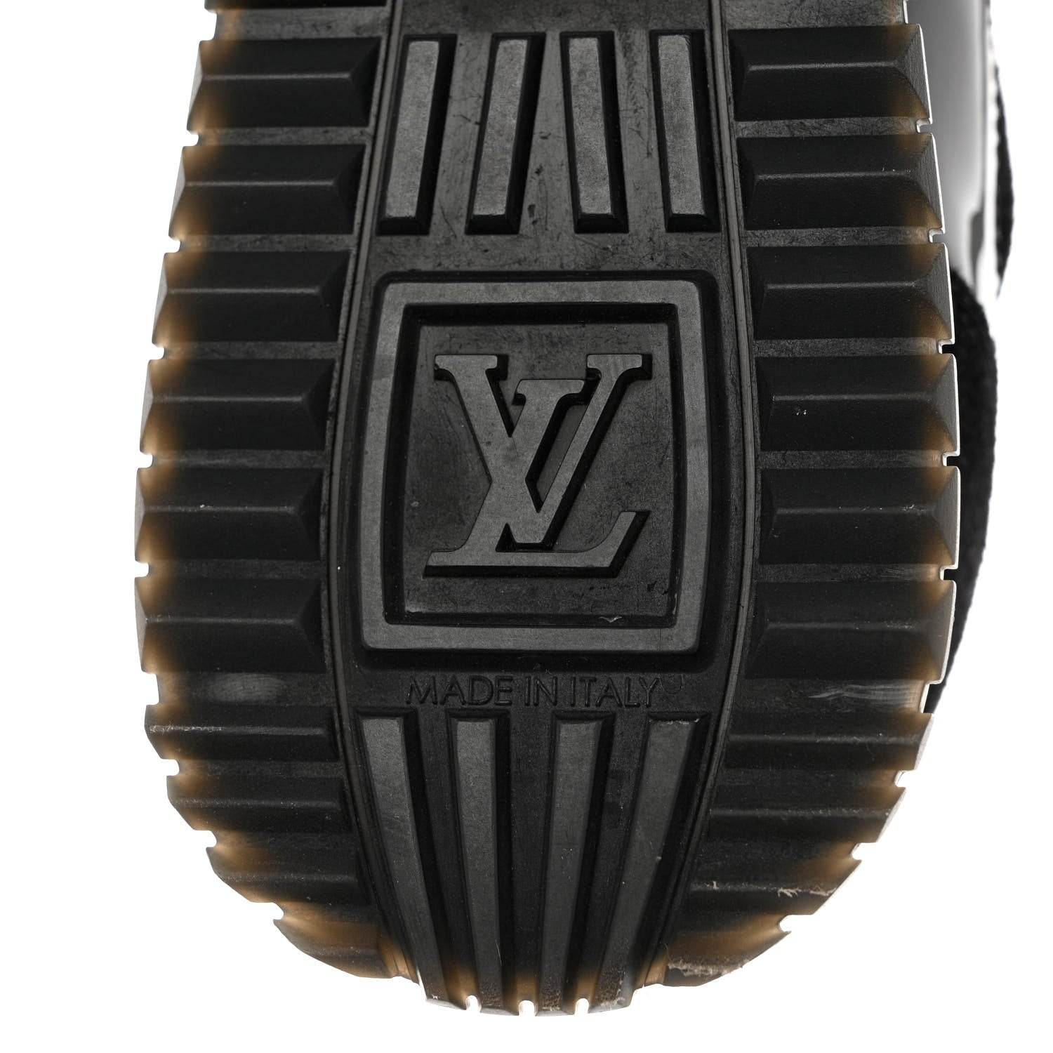 Louis Vuitton Suede Monogram Run Away Sneakers 39 Black 8 of 10