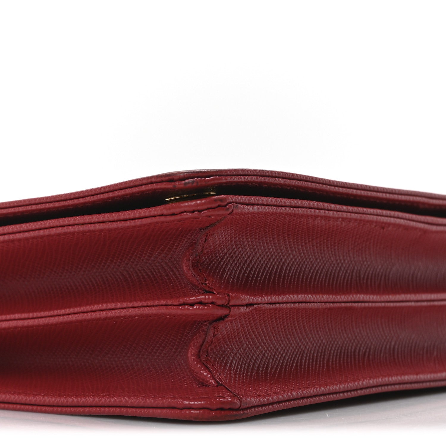 Prada Saffiano Lux Chain Wallet 9 of 10