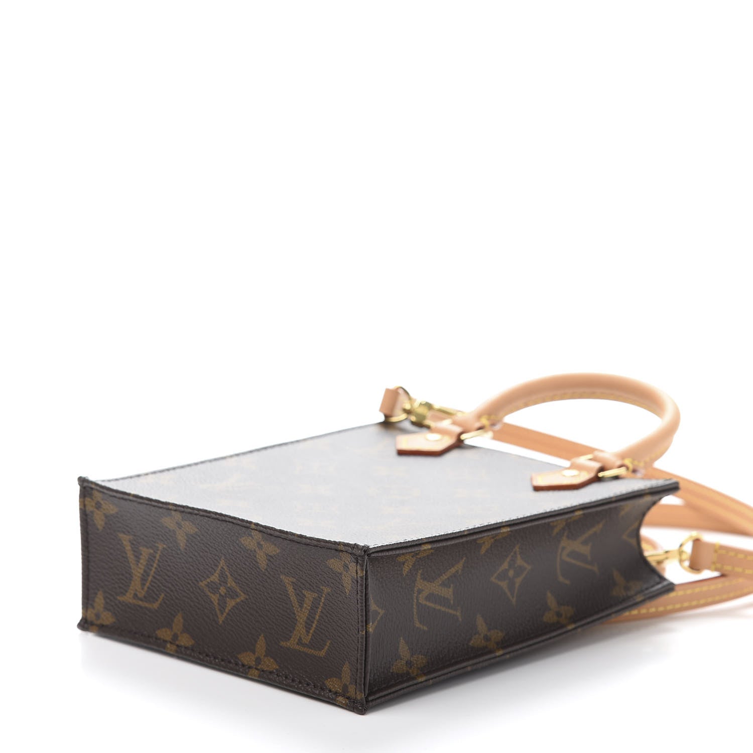 Louis Vuitton Monogram Petit Sac Plat 9 of 10