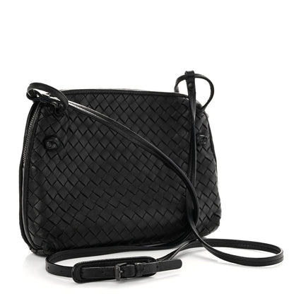Bottega Veneta Nappa Intrecciato Nodini Bag Black 3 of 9