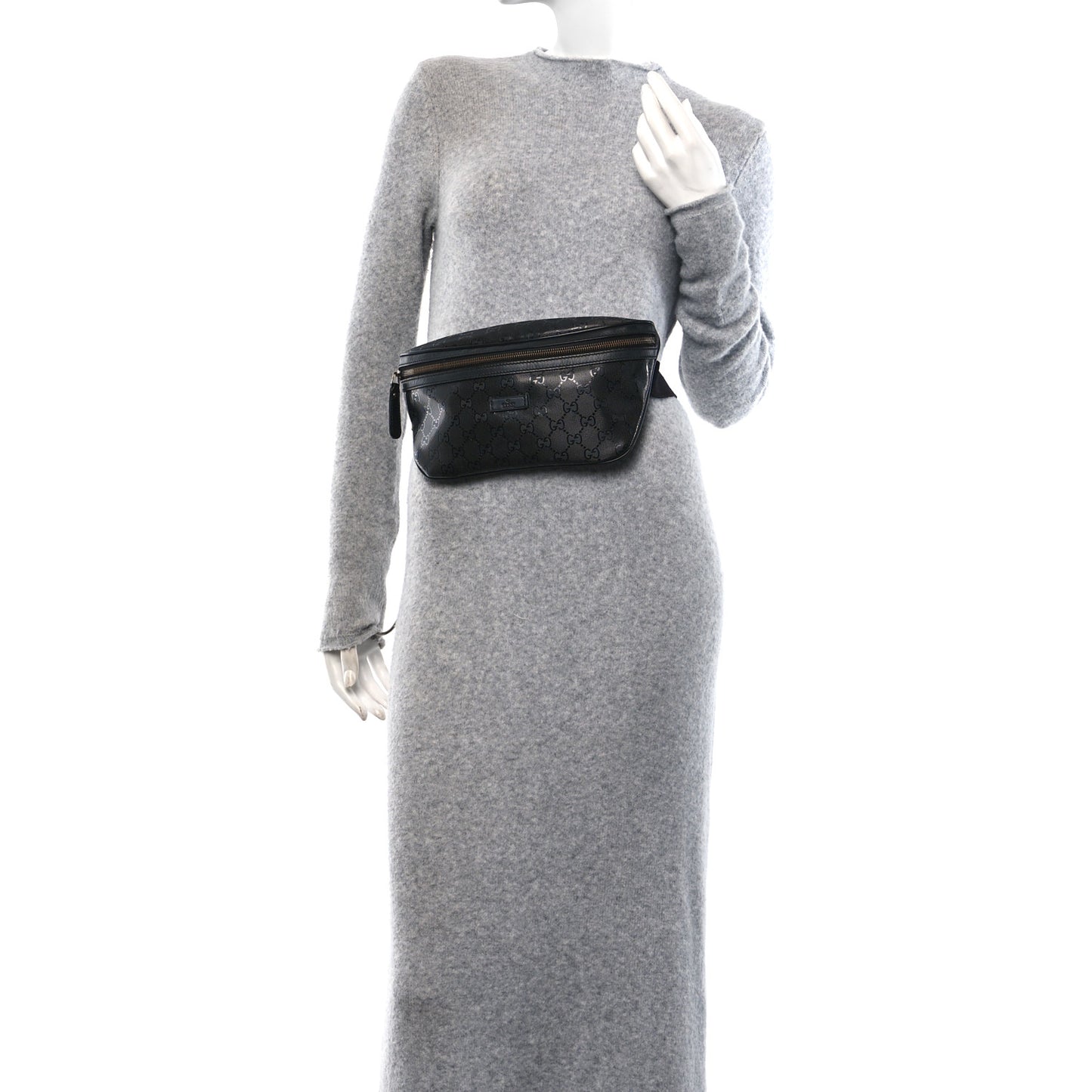 Imprime Monogram Belt Bag Black