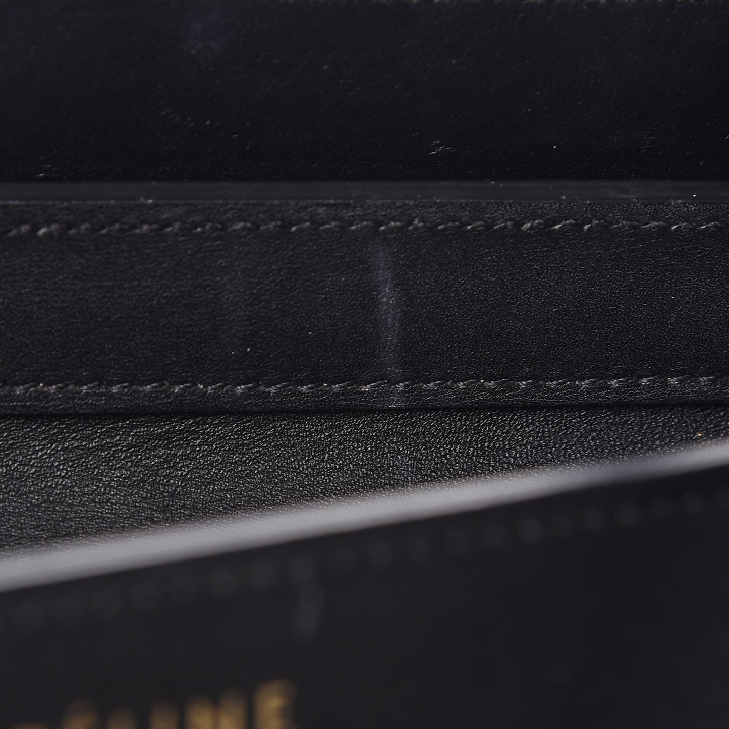 Smooth Calfskin Micro Luggage Black