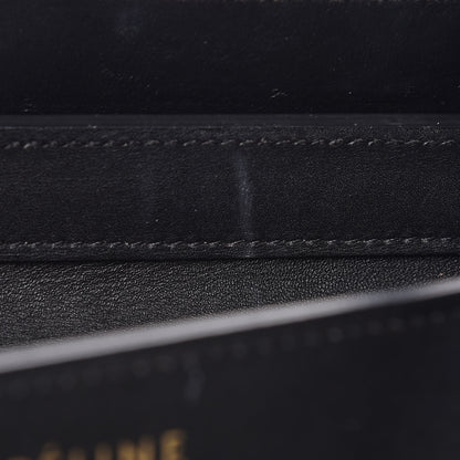 Celine Smooth Calfskin Micro Luggage Black 9 of 10