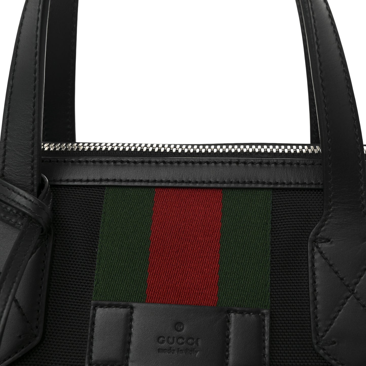Techno Canvas Web Duffle Black