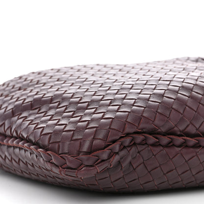 Bottega Veneta Nappa Intrecciato Veneta Hobo Aubergine 10 of 11