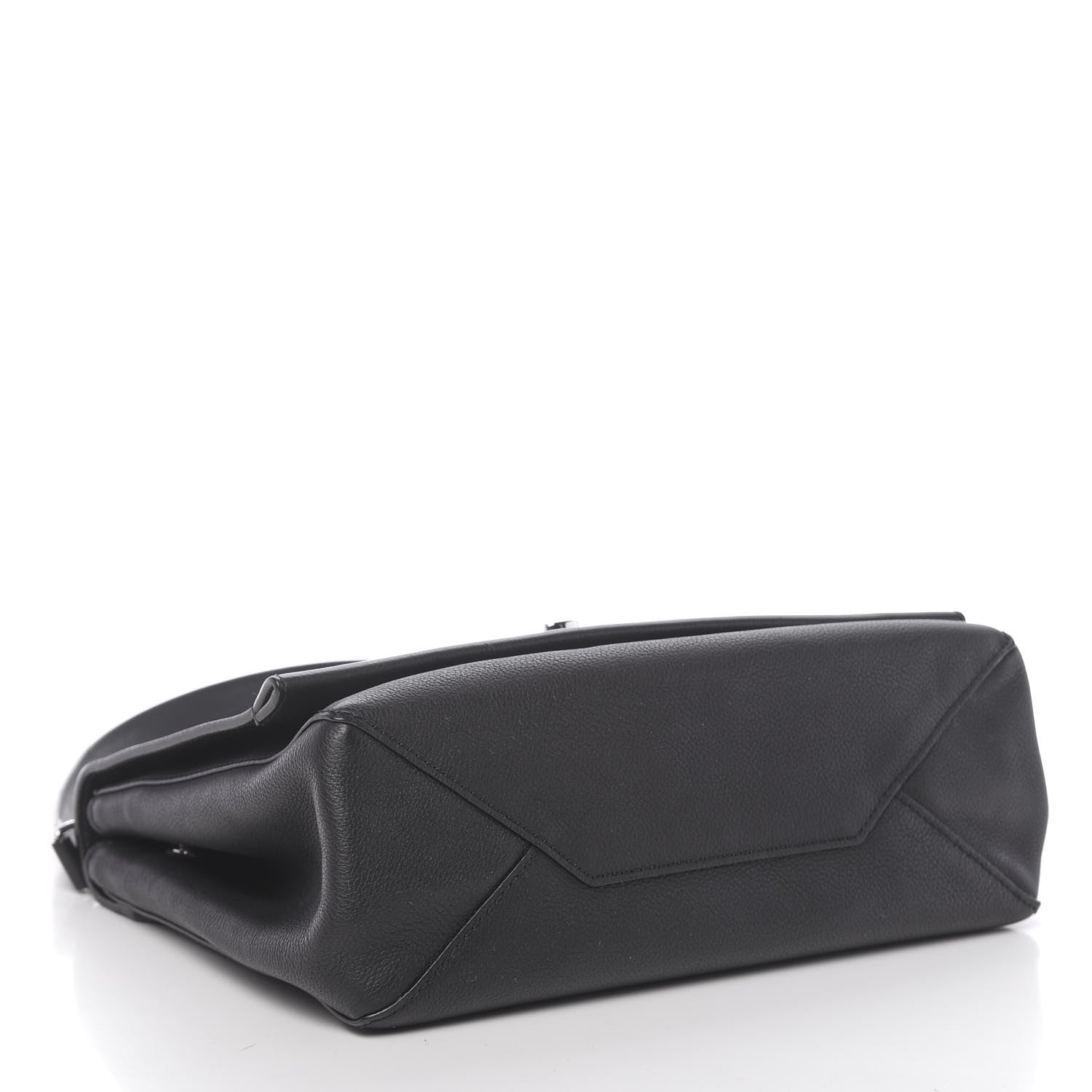 Louis Vuitton Soft Calfskin Lockme II Top Handle Black 4 of 9