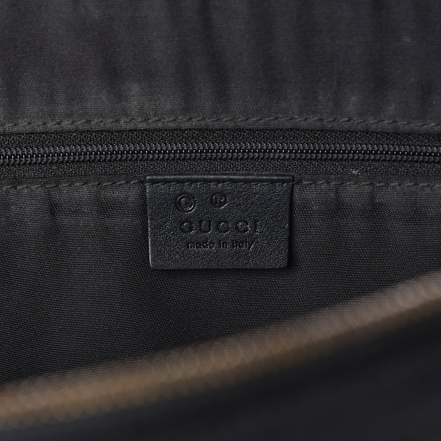 Guccissima Medium Dome Bag Black