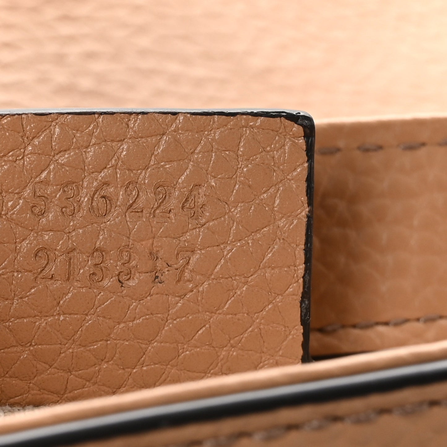 Pebbled Calfskin Medium Soho Flap Crossbody Camelia
